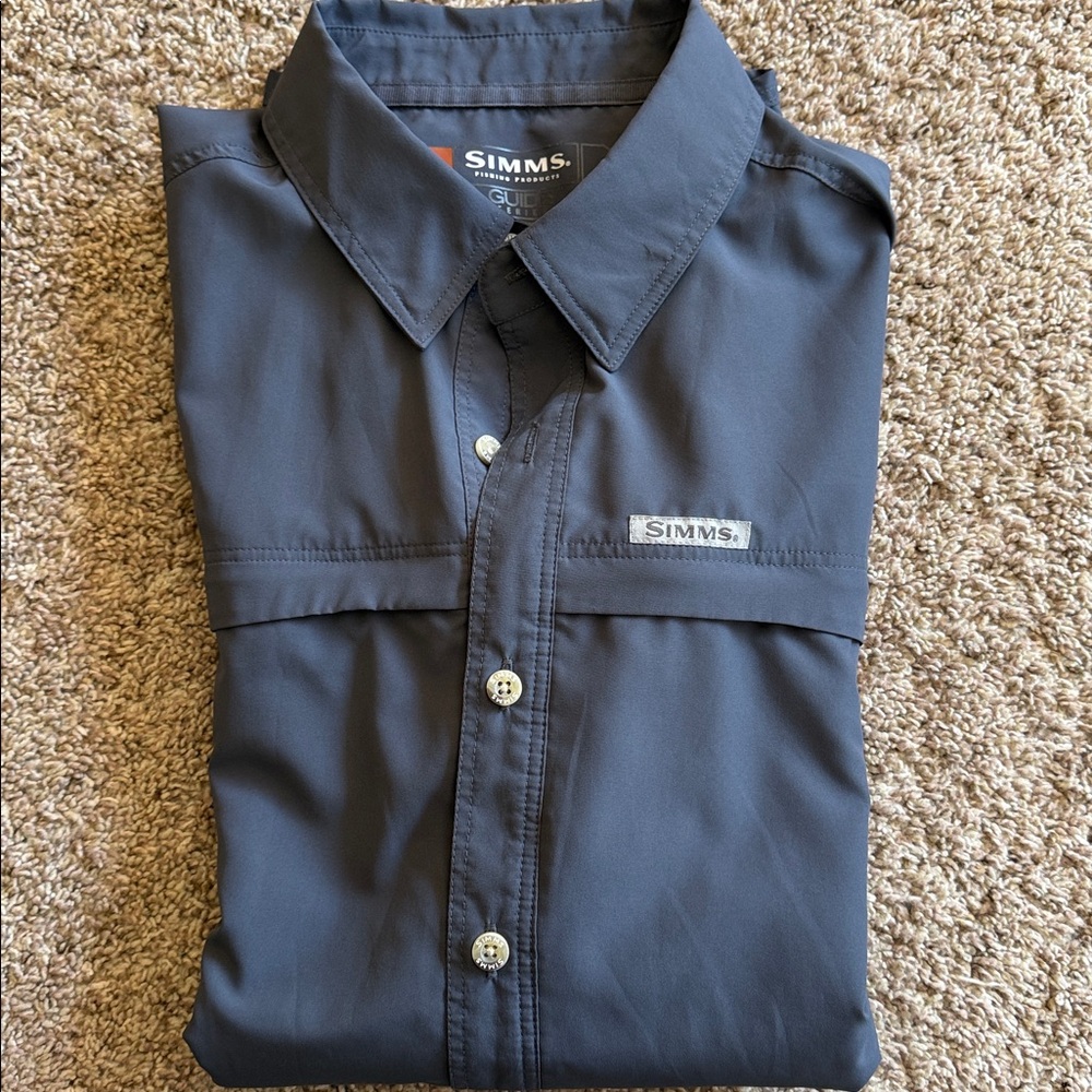 Simms Fishing Products Button Down Guide Shirt Si… - image 8